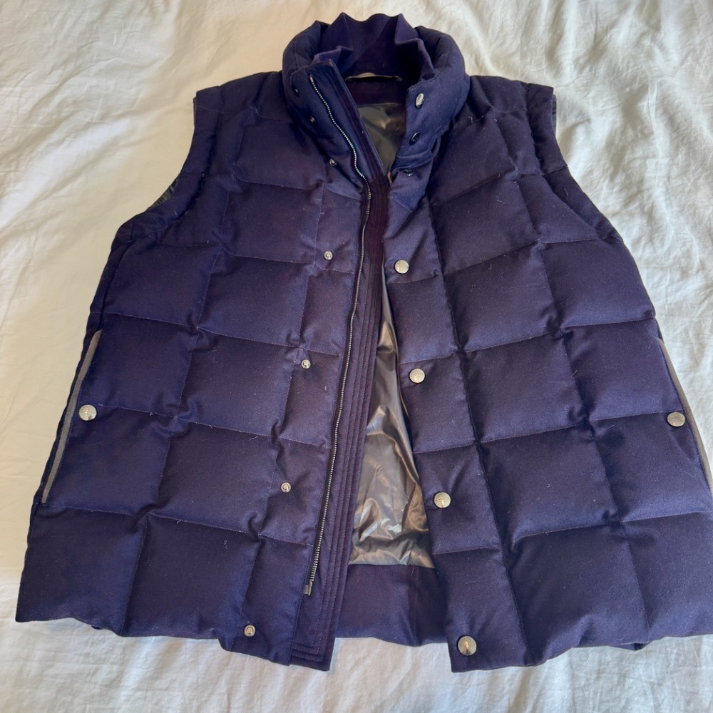 Canali - Quilted Super 120s Wool Down Gilet